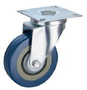ATI PVC Material Light Duty Plate Caster Wheel Moving